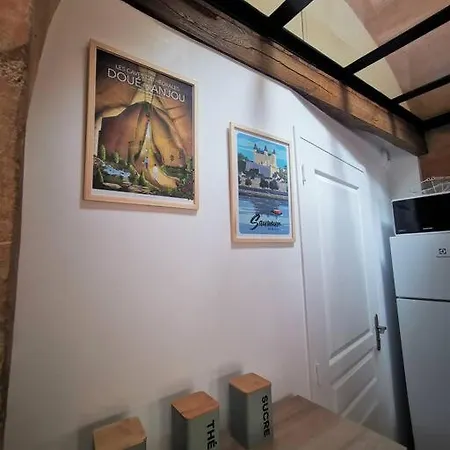 Maison 2-3 Pers Semi-troglodyte Angers-saumur Vakantiehuis *
