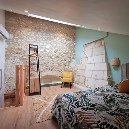 Casa de Férias Maison 2-3 Pers Semi-troglodyte Angers-saumur *