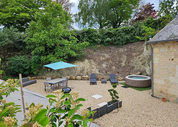 Maison 2-3 Pers Semi-troglodyte Angers-saumur Дом отдыха *